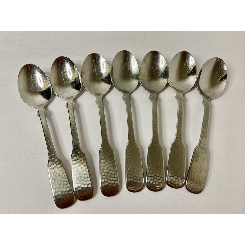 Hammersmith Towle Stainless Soup Spoons 18/8 Korea Replacements Lot Of 7